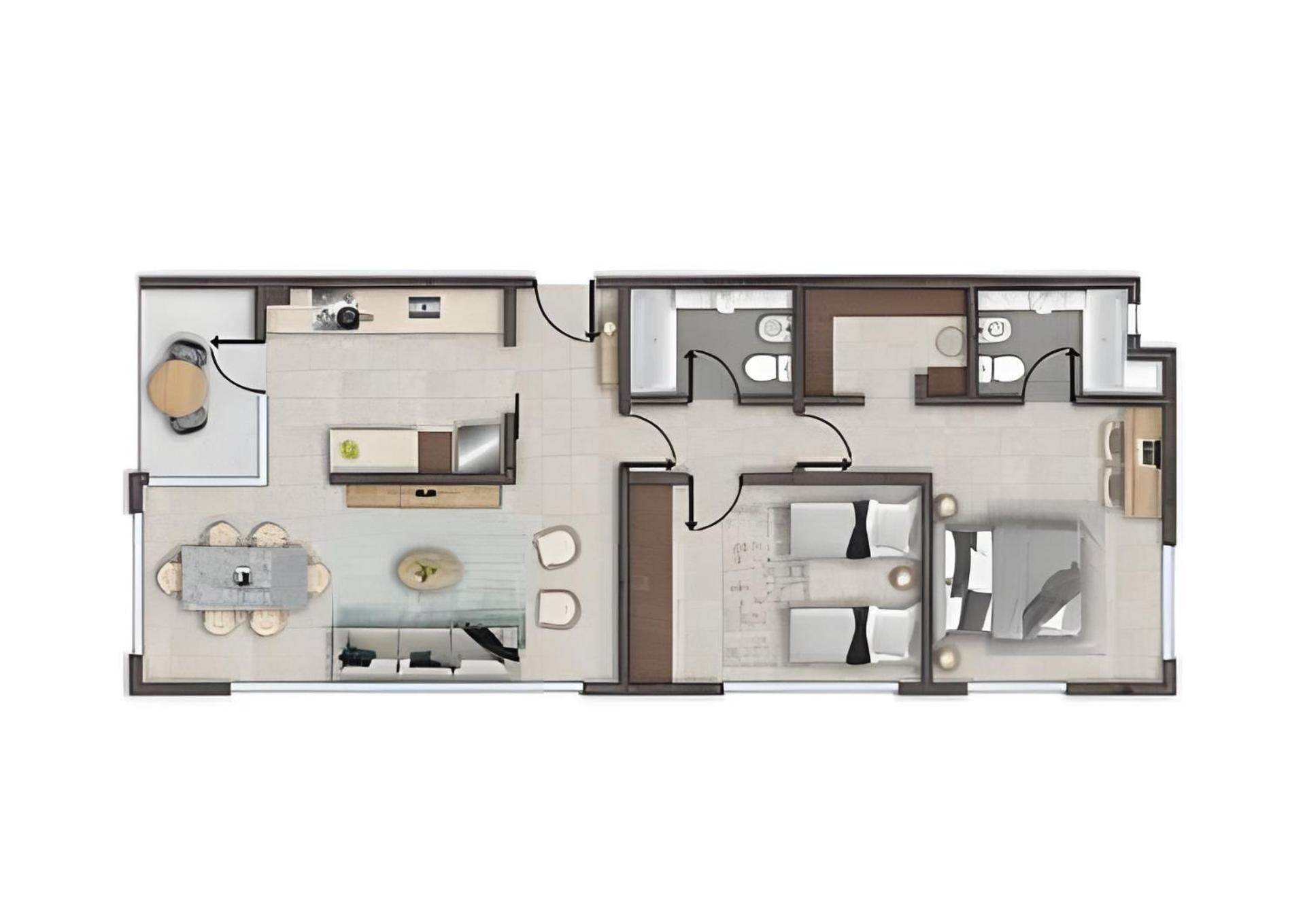 Torre 5* Con Piscina, Gimnasio Y Sauna En Palermo Soho Buenos Aires